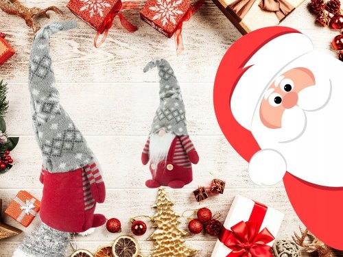 Verk 26240 Vianočná dekorácia Elf 38 cm, červená