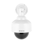 Cabletech URZ1008 Atrapa bezpečnostní kamery kulatá s LED diodou