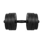 Rebel RBA-2328 Nastavitelné činky 2 x 10 kg, černé