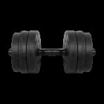 Rebel RBA-2328 Nastavitelné činky 2 x 10 kg, černé