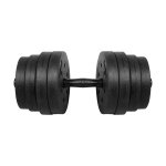 Rebel RBA-2328 Nastaviteľné činky 2 x 15 kg, čierne