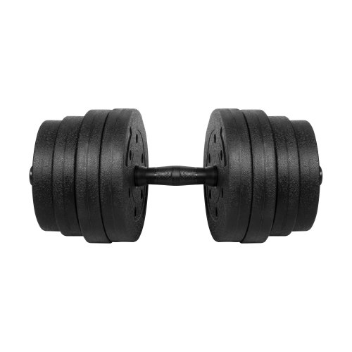 Rebel RBA-2328 Nastaviteľné činky 2 x 15 kg, čierne