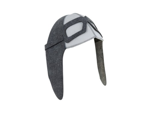 Isomedix 26456 Plstená saunová čiapka, sivá