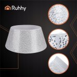 Ruhhy 25361 Kryt na vianočný stromček 60 x 22 cm, strieborný