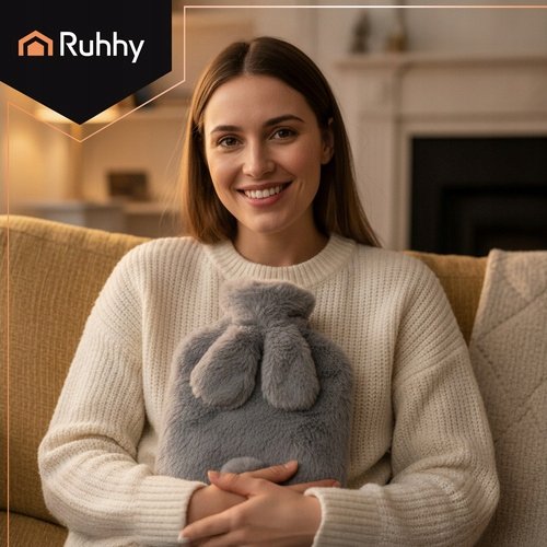 Ruhhy 26383 Ohrievacia termofľaša s fleecovým obalom 1,8 l