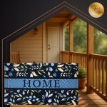 Ruhhy 26550 Vstupní rohožka s nápisem HOME 75 x 45 cm
