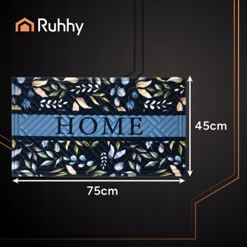 Ruhhy 26550 Vstupní rohožka s nápisem HOME 75 x 45 cm