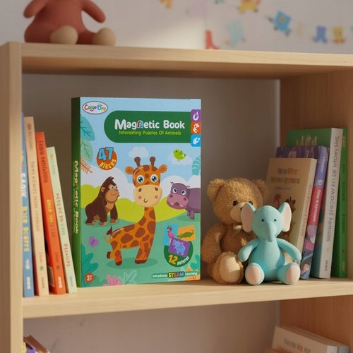 ISO 26336 Magnetická kniha - zvířátka 53 ks