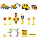 ISO 26539 Autodróm s autami a stavebnými strojmi 255 kusov