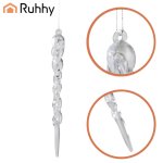 Ruhhy 25377 Sada vánočních rampouchů 12 ks 