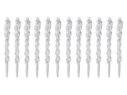 Ruhhy 25377 Sada vánočních rampouchů 12 ks 