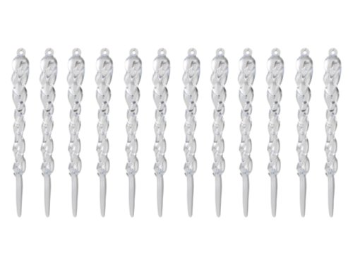 Ruhhy 25377 Sada vánočních rampouchů 12 ks 