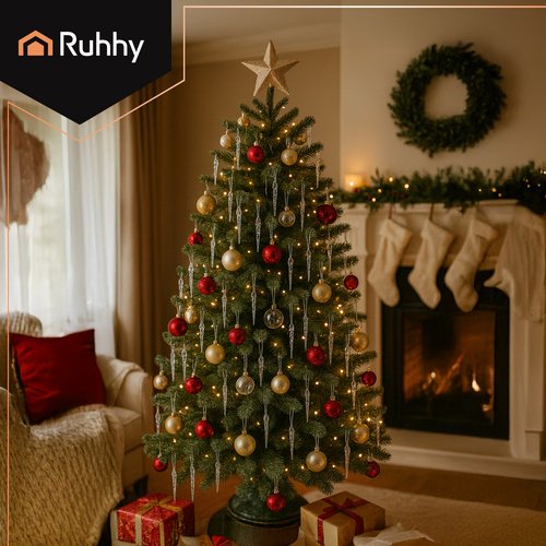 Ruhhy 25377 Sada vánočních rampouchů 12 ks 