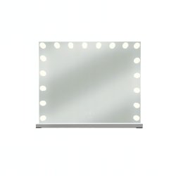 Soulima 25808 Kosmetické zrcadlo s osvětlením 18 LED, 80 x 62 cm