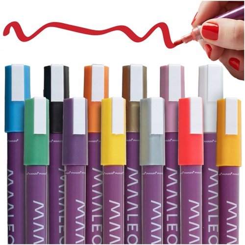 Maaleo 25743 Akrylové fixky sada 12 ks