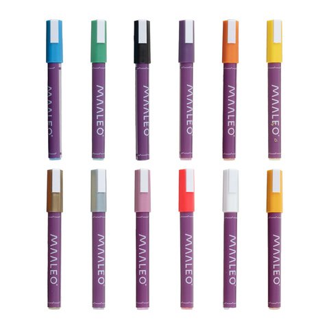 Maaleo 25743 Akrylové fixky sada 12 ks