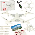 Syma KX7222 Dron RC Z3 WiFi, gyroskop, 720p HD, 2,4GHz bílý