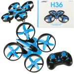 KIK KX9891 Mini dron RC JJRC H36 - 2,4 GHz, 4CH, 6-osý gyroskop, modrý