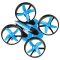 KIK KX9891 Mini dron RC JJRC H36 – 2.4 GHz, 4CH, 6-osý gyroskop, modrý