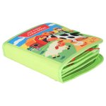 KIK KX2956 Montessori senzorická kniha farma, zelená
