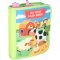 KIK KX2956 Montessori senzorická kniha farma, zelená
