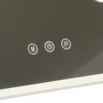 KIK KX3942 Kosmetické zrcadlo s LED osvětlením, 9 žárovek, USB, 25 x 30 cm