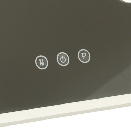 KIK KX3942 Kozmetické zrkadlo s LED svetlom, 12 žiaroviek, USB, 30 x 40 cm