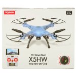 Syma KX9530 RC dron X5HW kamera FPV WiFi 2,4GHz, modrý