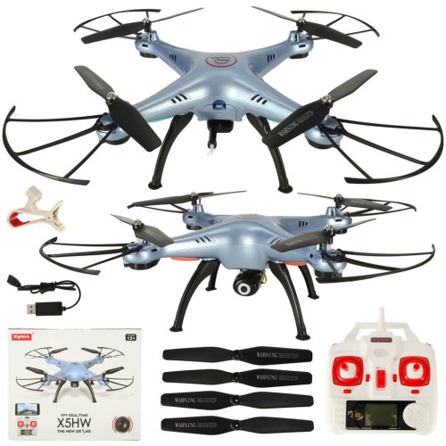 Syma KX9530 RC dron X5HW kamera FPV WiFi 2,4GHz, modrý