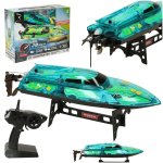 Syma KX3662 Revolt ILLUMINATOR RC motorový čln RTR 1:10, zelený
