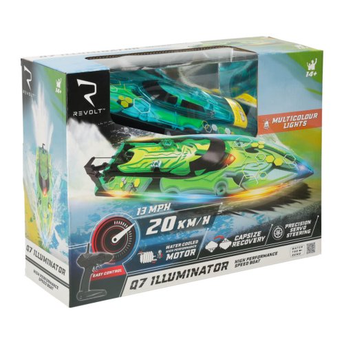 Syma KX3662 Revolt ILLUMINATOR RC motorový čln RTR 1:10, zelený