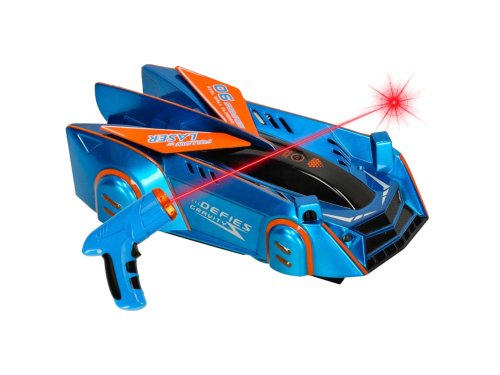 KIK KX3614 RC Laserem řízené auto jezdící po stěnách, modré