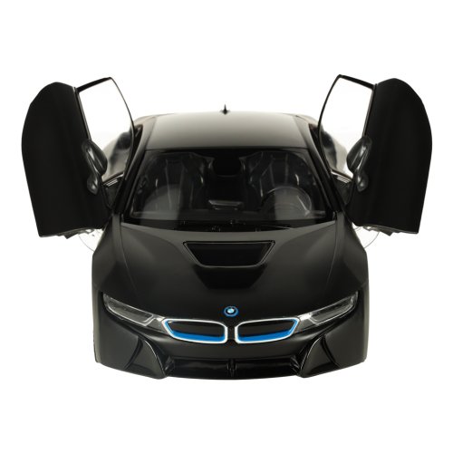 KIK KX3537 RC auto BMW i8 1:14 s automatickými dveřmi, černé