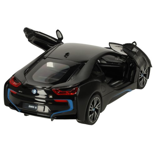 KIK KX3537 RC auto BMW i8 1:14 s automatickými dveřmi, černé