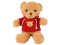Kruzzel 26760 Měkký plyšový medvídek 30 cm, hnědý