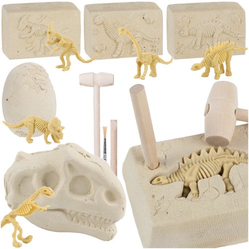 Kruzzel 26771 Sada pro malé archeology - vykopávky dinosaurů 5 v 1