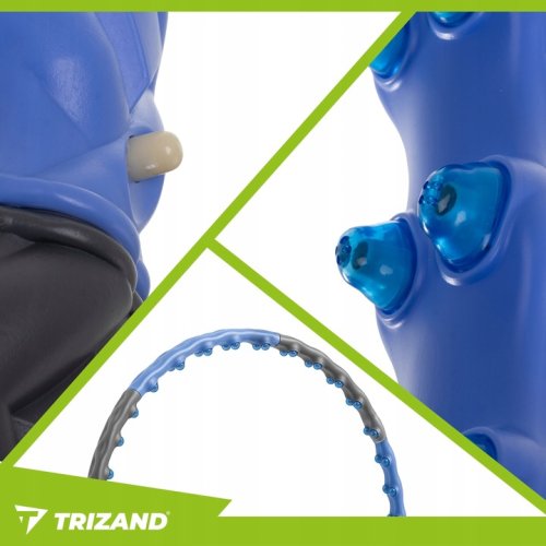 Trizand 26347 Masážna obruč Hula Hoop skladacia, 100 cm