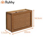 Ruhhy 24602 Drevená sporiteľňa s výzvou