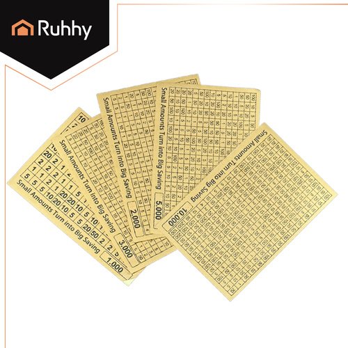 Ruhhy 24602 Dřevěná spořící pokladnička s výzvou 