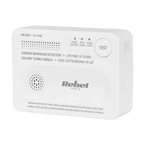 Rebel RB-0900 Detektor oxidu uhelnatého (CO), KD-218B