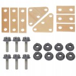 Kruzzel 24758 Detská dielňa s dreveným náradím 3 v 1