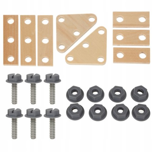 Kruzzel 24758 Detská dielňa s dreveným náradím 3 v 1