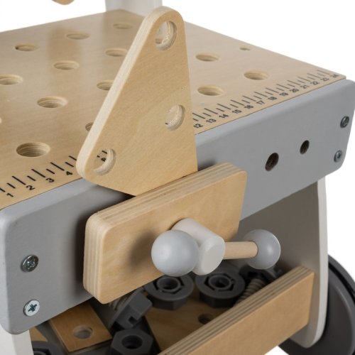 Kruzzel 24758 Detská dielňa s dreveným náradím 3 v 1