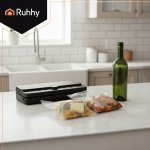 Ruhhy 24620 Vákuová zváračka fólií 110 W, 80 kPa, čierna