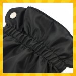 Kruzzel 25814 Rukavice na kočík, zateplené, čierne