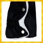 Kruzzel 25814 Rukavice na kočík, zateplené, čierne