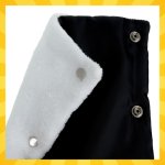 Kruzzel 25814 Rukavice na kočík, zateplené, čierne