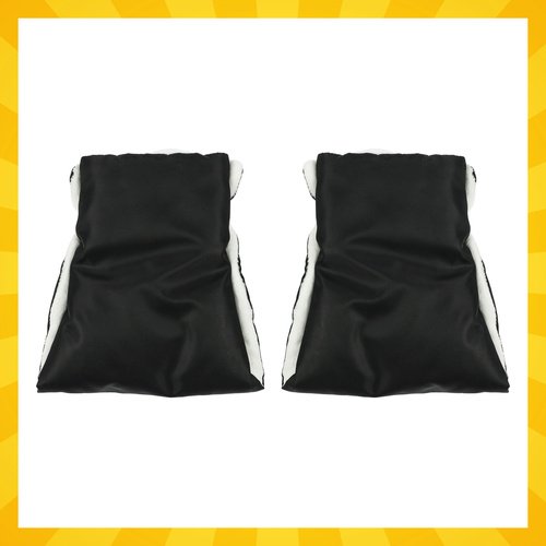 Kruzzel 25814 Rukavice na kočík, zateplené, čierne