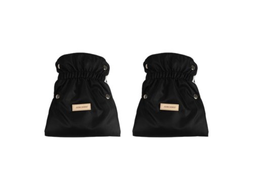 Kruzzel 25814 Rukavice na kočík, zateplené, čierne