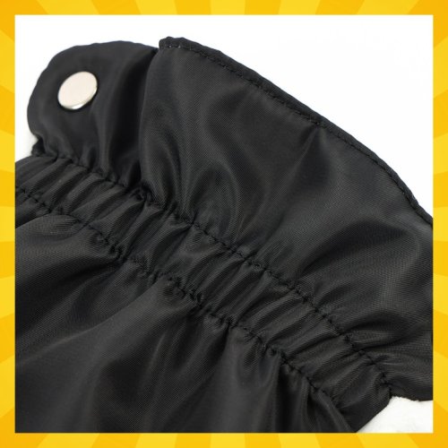 Kruzzel 25814 Rukavice na kočík, zateplené, čierne